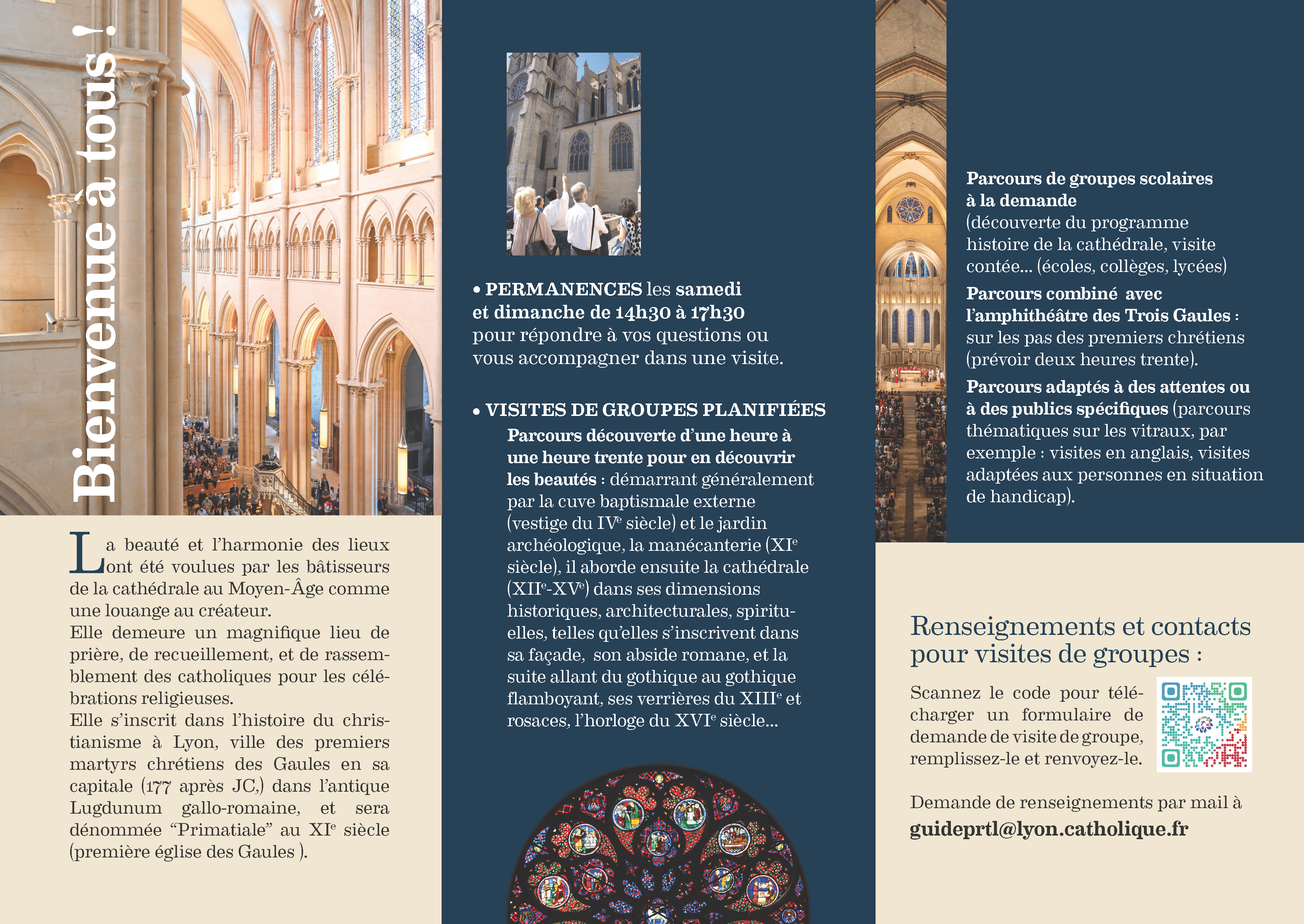 TRIPTYQUE GUIDES Cathédrale Saint-Jean Baptiste de Lyon page 2