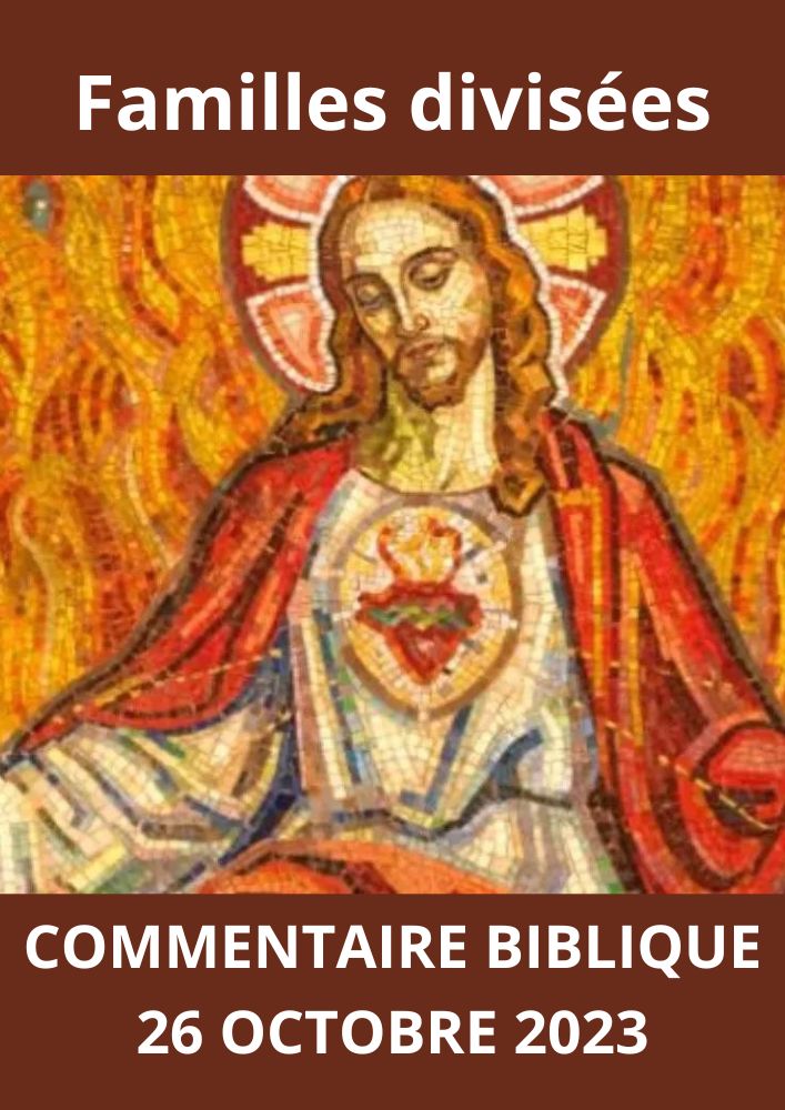 Lire la suite à propos de l’article Commentaire biblique du jeudi 26 octobre