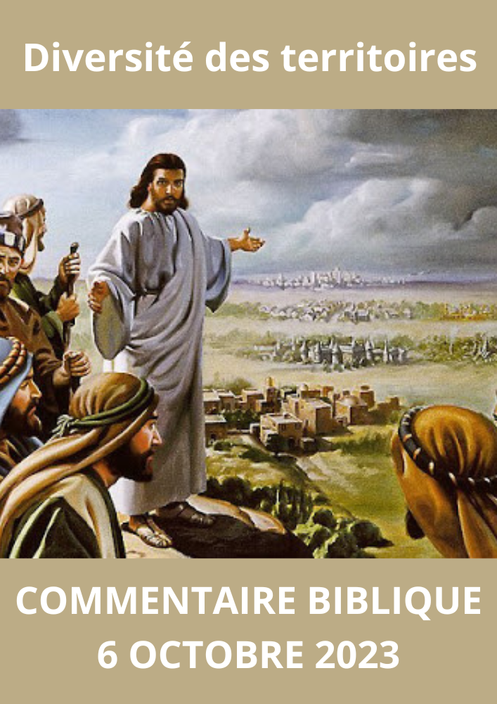 Lire la suite à propos de l’article Commentaire biblique du 6 octobre