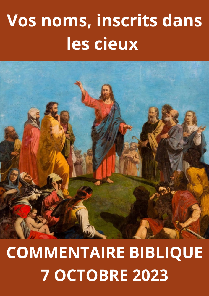 Lire la suite à propos de l’article Commentaire biblique du 7 octobre