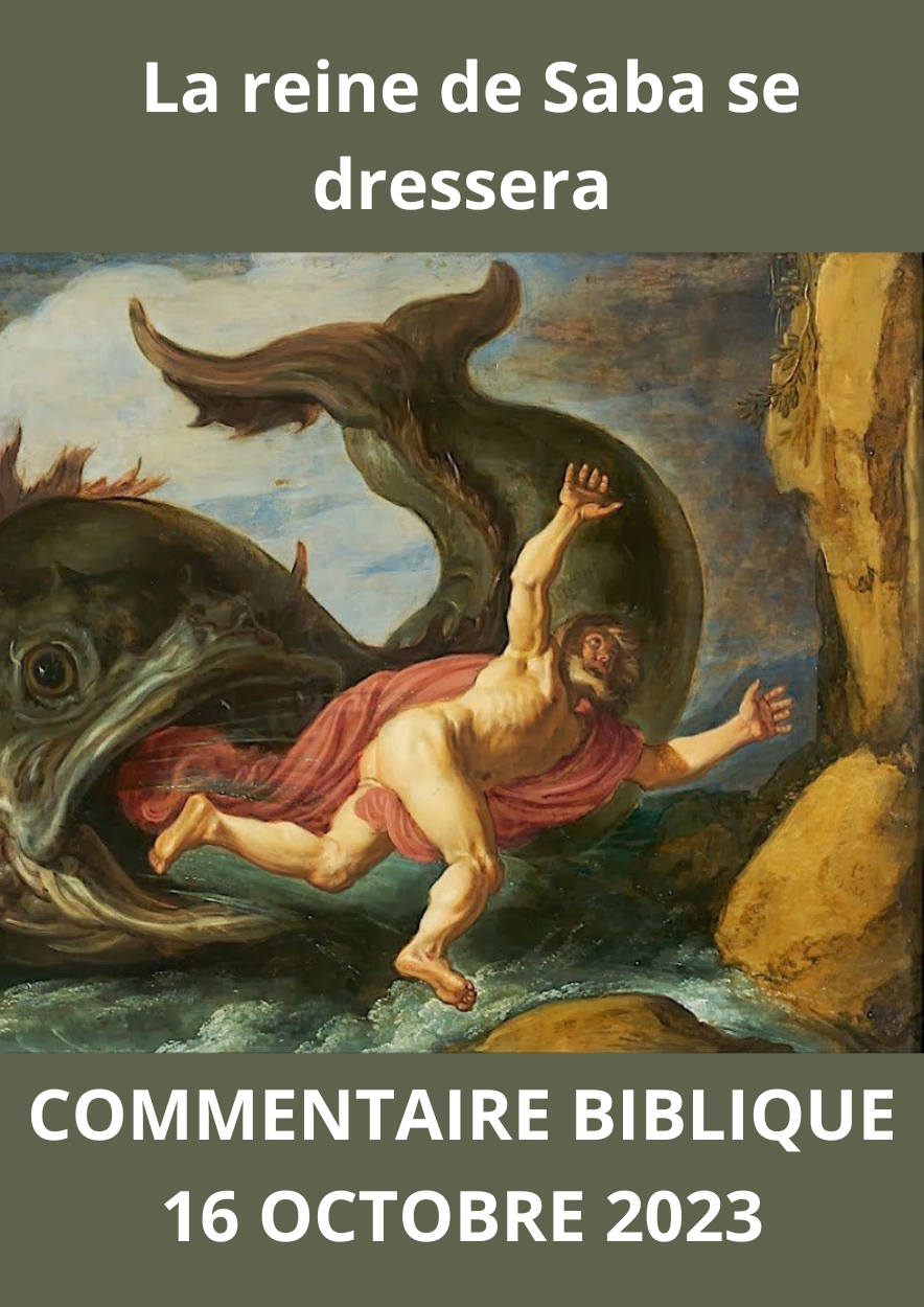 Lire la suite à propos de l’article Commentaire biblique du lundi 16 octobre