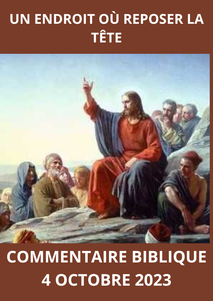 Lire la suite à propos de l’article Commentaire biblique du 4 octobre