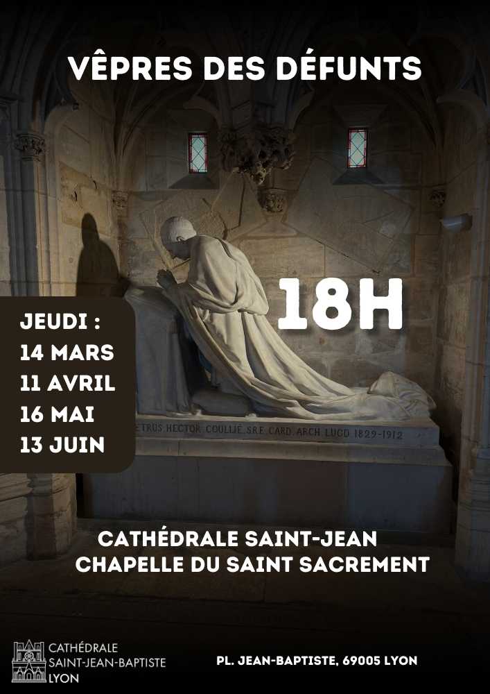 Vêpres des défunts à la cathédrale Saint-Jean