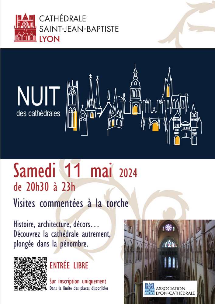 Nuit des cathédrale - samedi 11 mai (20h30-23h)