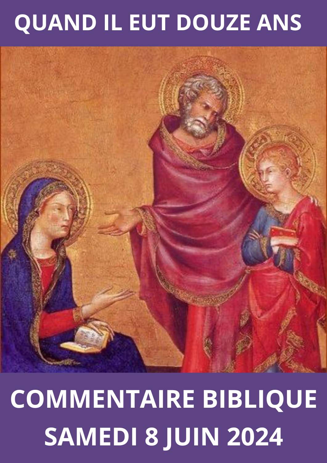 Lire la suite à propos de l’article Commentaire Biblique du Samedi 08 Juin