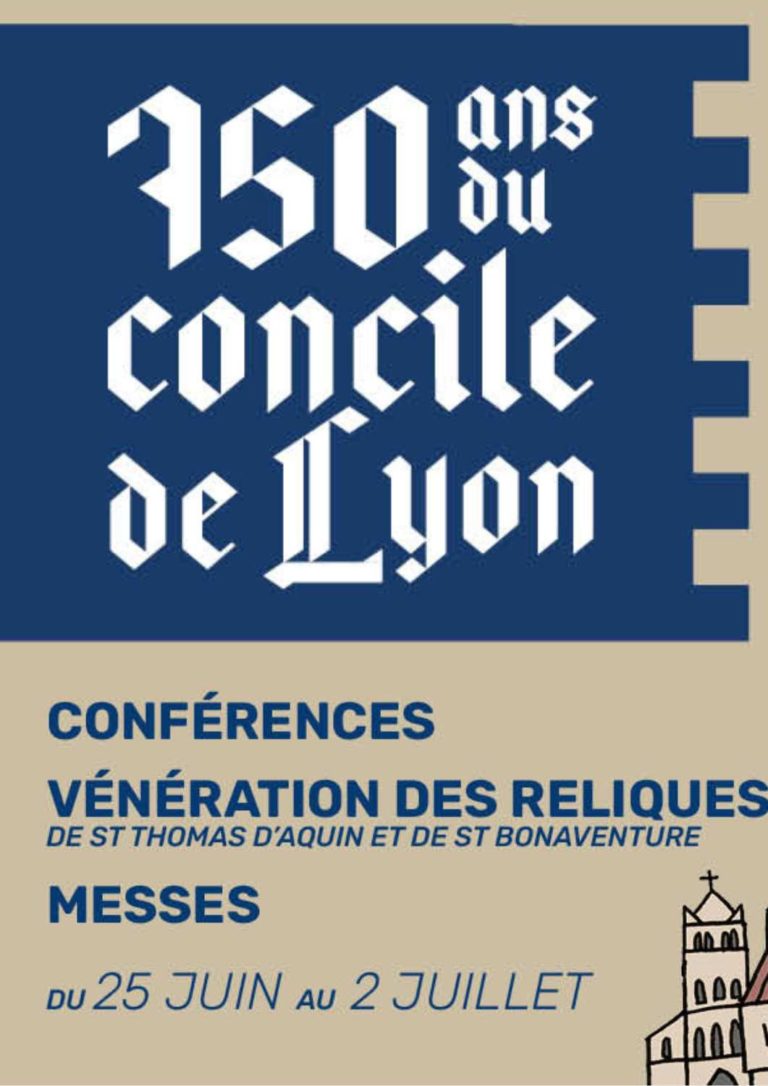 Lire la suite à propos de l’article 750 ans du Concile de Lyon