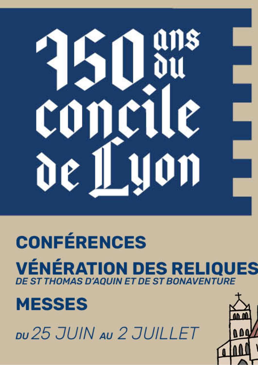 750 ans du Concile de Lyon