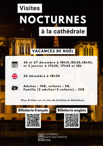 Lire la suite à propos de l’article Visites nocturnes exceptionnelles à la cathédrale Saint Jean-Baptiste