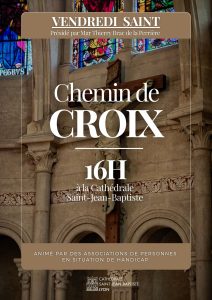 Lire la suite à propos de l’article Vendredi Saint : Chemin de Croix à la Cathédrale