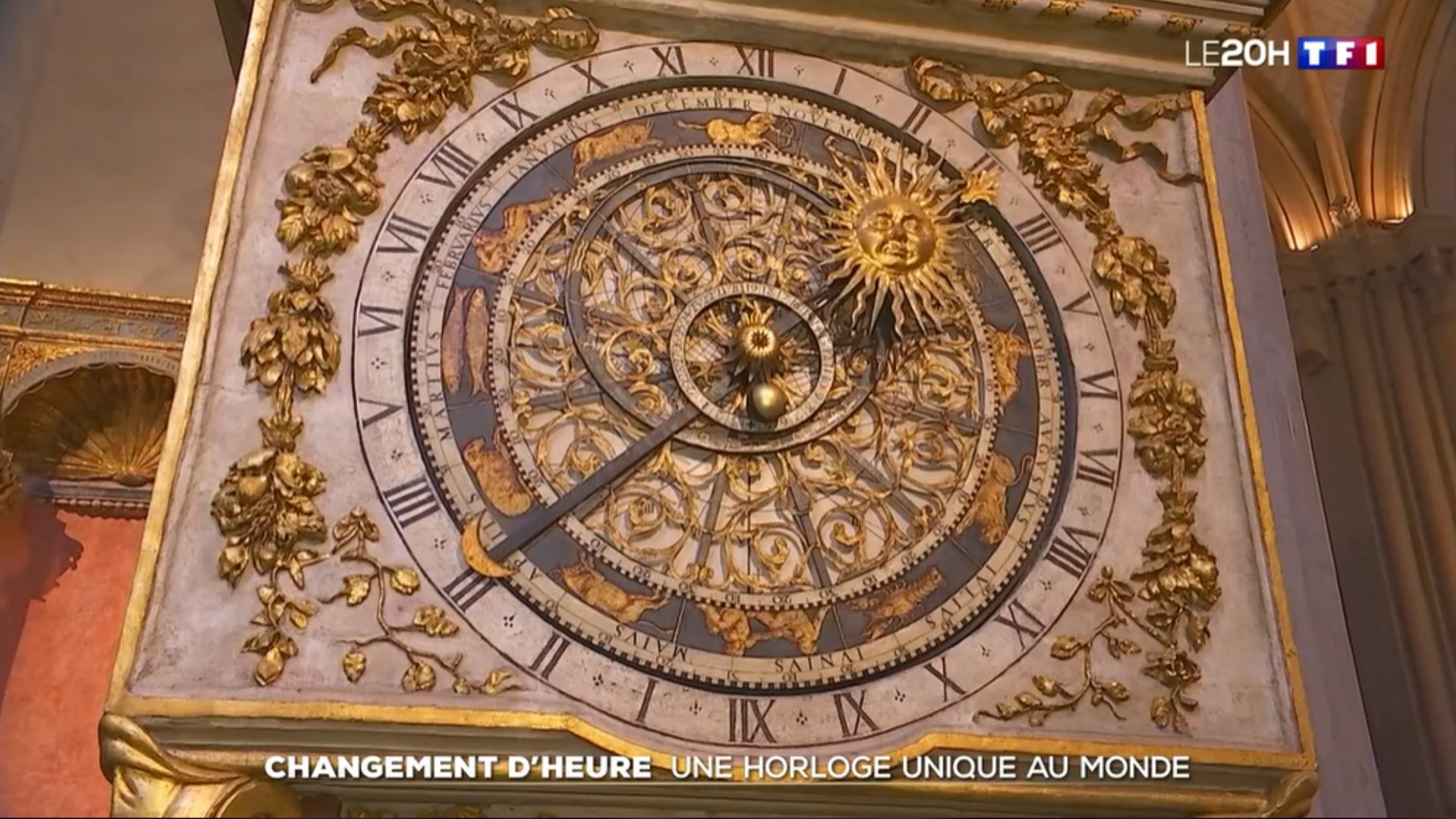 Lire la suite à propos de l’article Reportage TF1 de l’Horloge Astronomique.