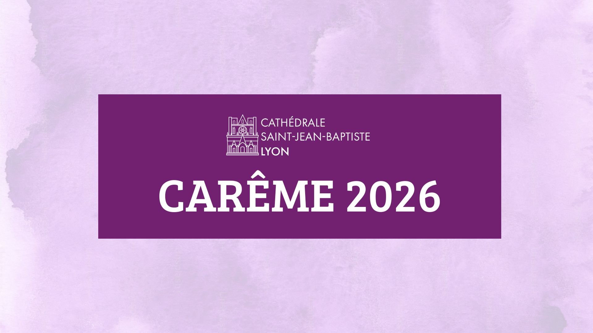 Programme du Carême, semaine sainte et Pâques
