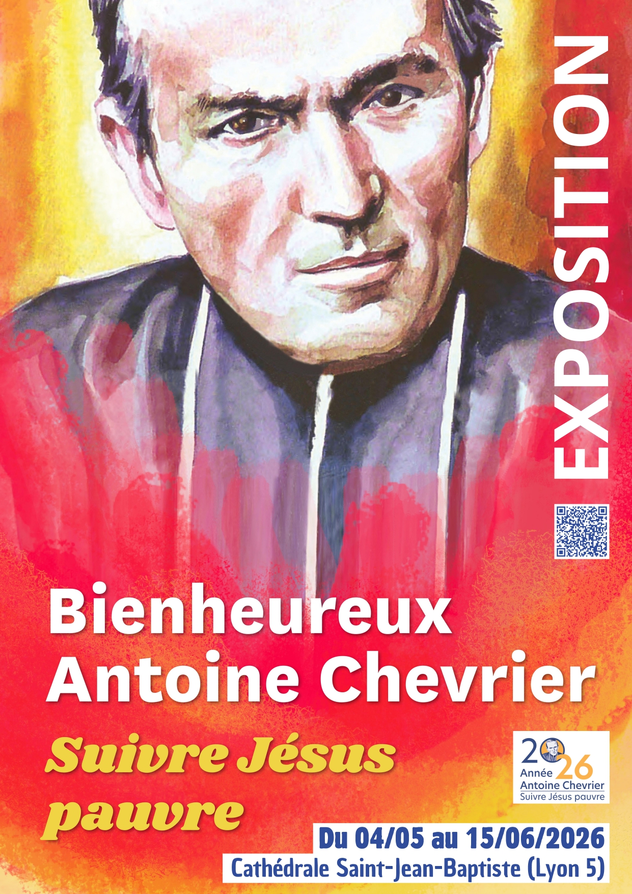 Exposition « Bienheureux Antoine Chevrier : « Suivre Jésus Pauvre. »
