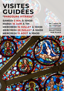 Lire la suite à propos de l’article Visites guidées des Vitraux de la Cathédrale.